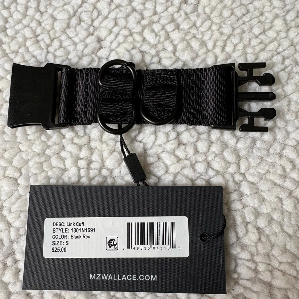 MZ Wallace Black Link Cuff and Bowery Link Pouch - Picture 8 of 8